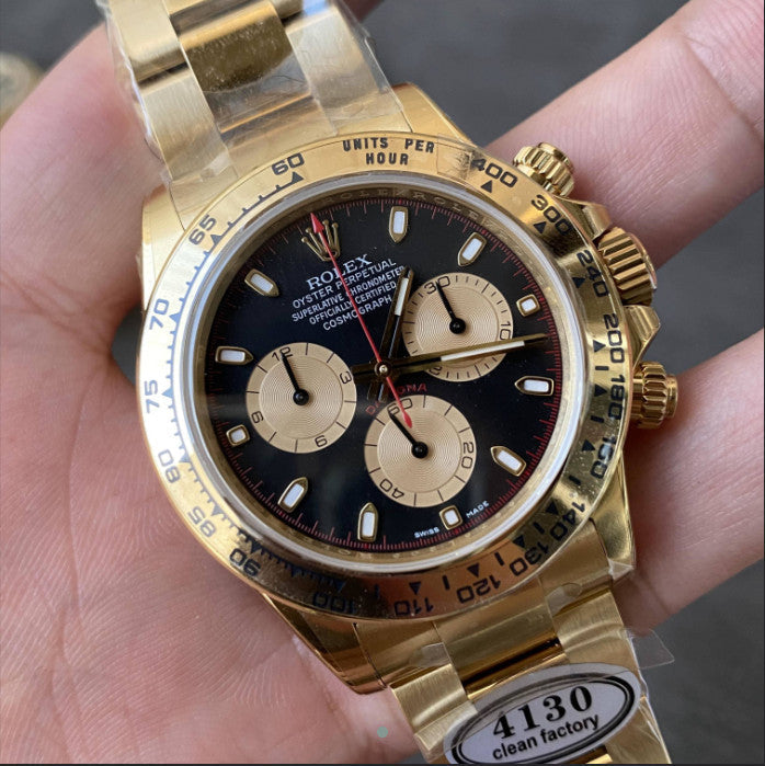 Réplica Rolex Cosmograph Daytona m126508-0002 Movimiento Clean Factory Oro Amarillo 4130