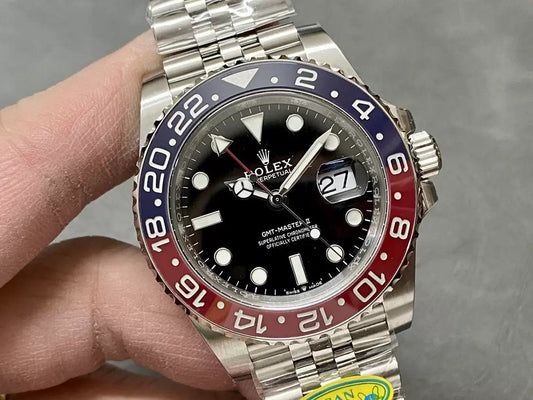 Rolex GMT Master II M126710BLRO-0001 Bracelet Jubilé Meilleure Édition Clean Factory V3 V3S Cola Circle 