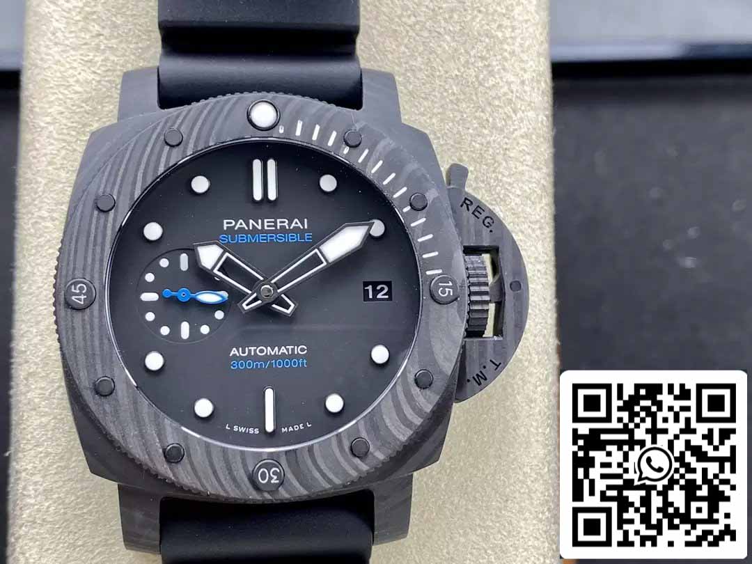 Panerai Luminor Submersible Carbotech 42mm Pam02231  VS Factory 1:1 Best Edition