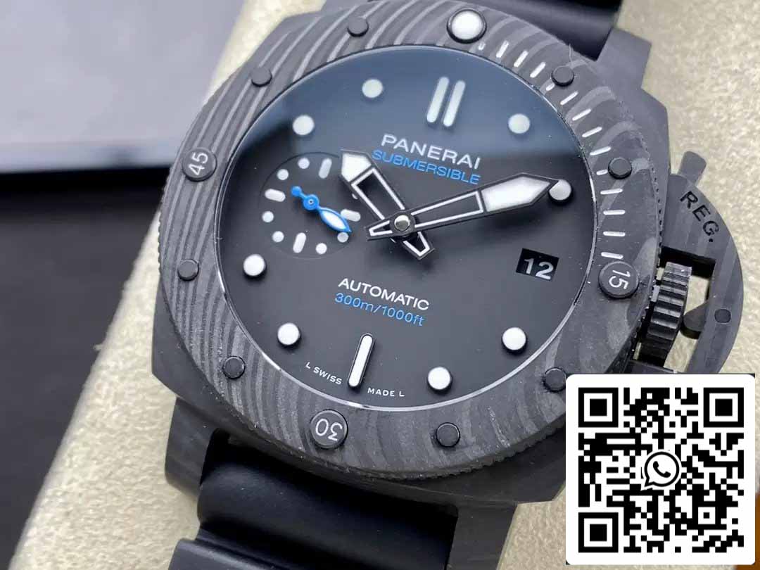 Panerai Luminor Submersible Carbotech 42mm Pam02231  VS Factory 1:1 Best Edition