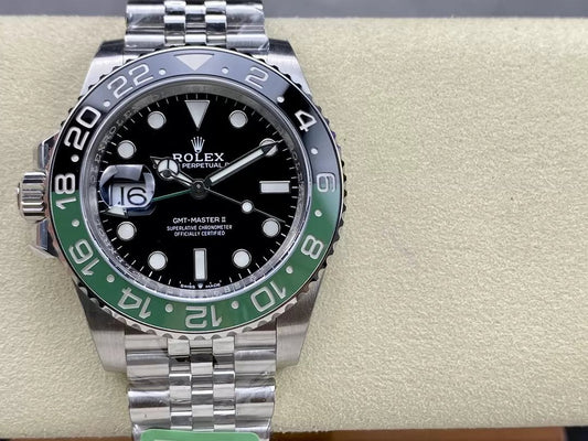 Rolex GMT Master II M126720VTNR-0001 Bracelet Jubilee 1:1 Meilleure édition C+ Lunette en céramique d'usine 