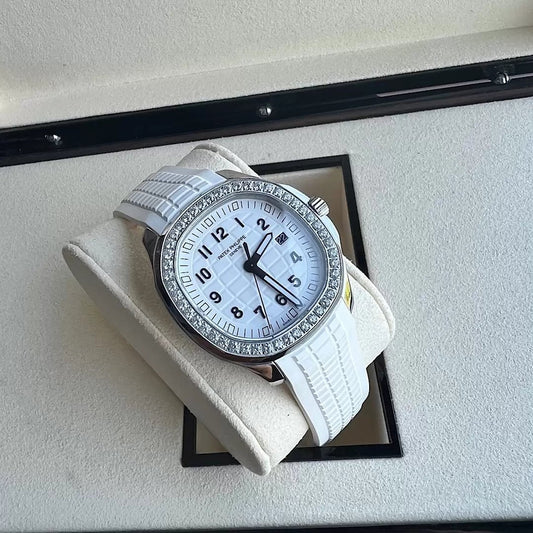 Patek Philippe Aquanaut 5267/200A-010 Esfera blanca 1:1 Mejor edición PPF Factory