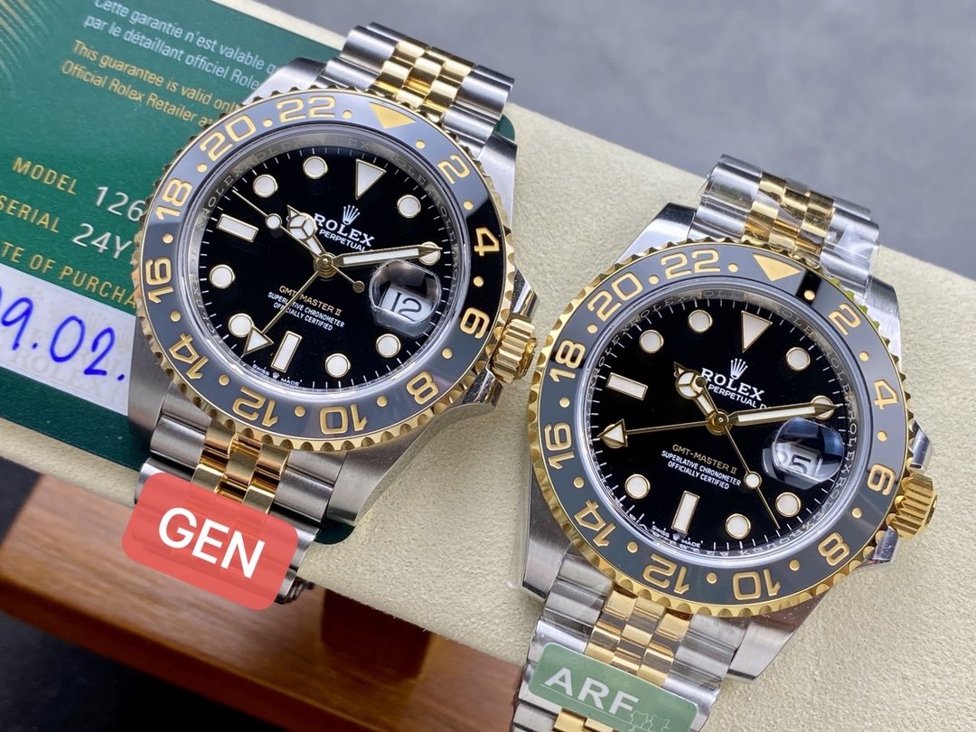 Rolex GMT Master II M126713grnr-0001 ARF Fabrik 1:1 Best Edition 3285 Uhrwerk Jubilee-Armband