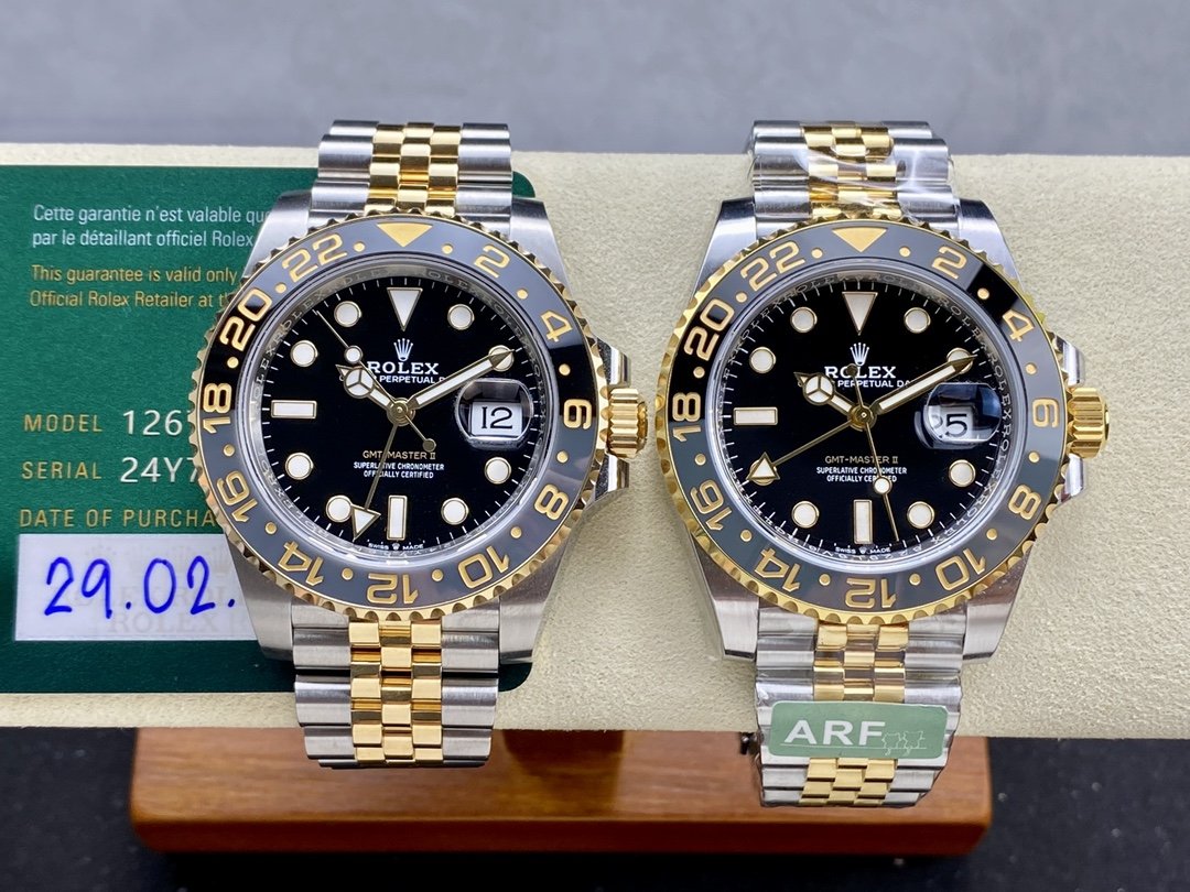 Rolex GMT Master II M126713grnr-0001 ARF Fabrik 1:1 Best Edition 3285 Uhrwerk Jubilee-Armband