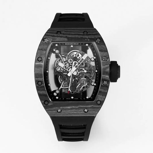 RICHARD MILLE RM055 Original redessiné 1:1 Meilleure édition BBR Factory 2024 Noir 