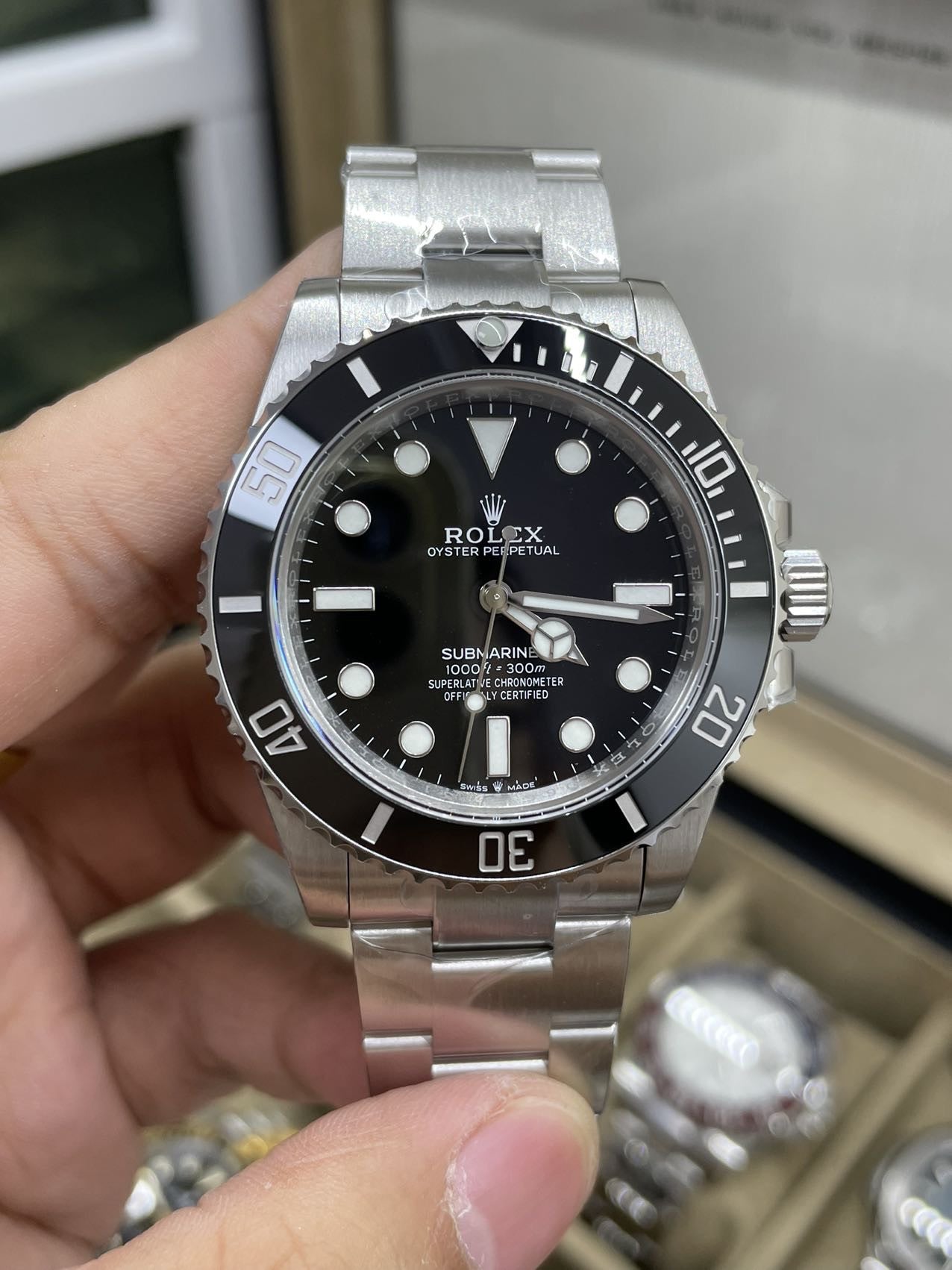 Rolex Submariner 114060-97200 no date 3230 movement 1:1 Best Edition VS Factory Black Bezel