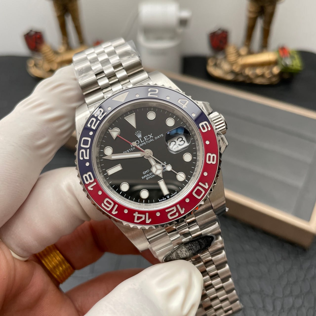 Rolex GMT Master II M126710BLRO-0001 Jubilee Strap Best Edition Clean Factory V3S Cola Circle