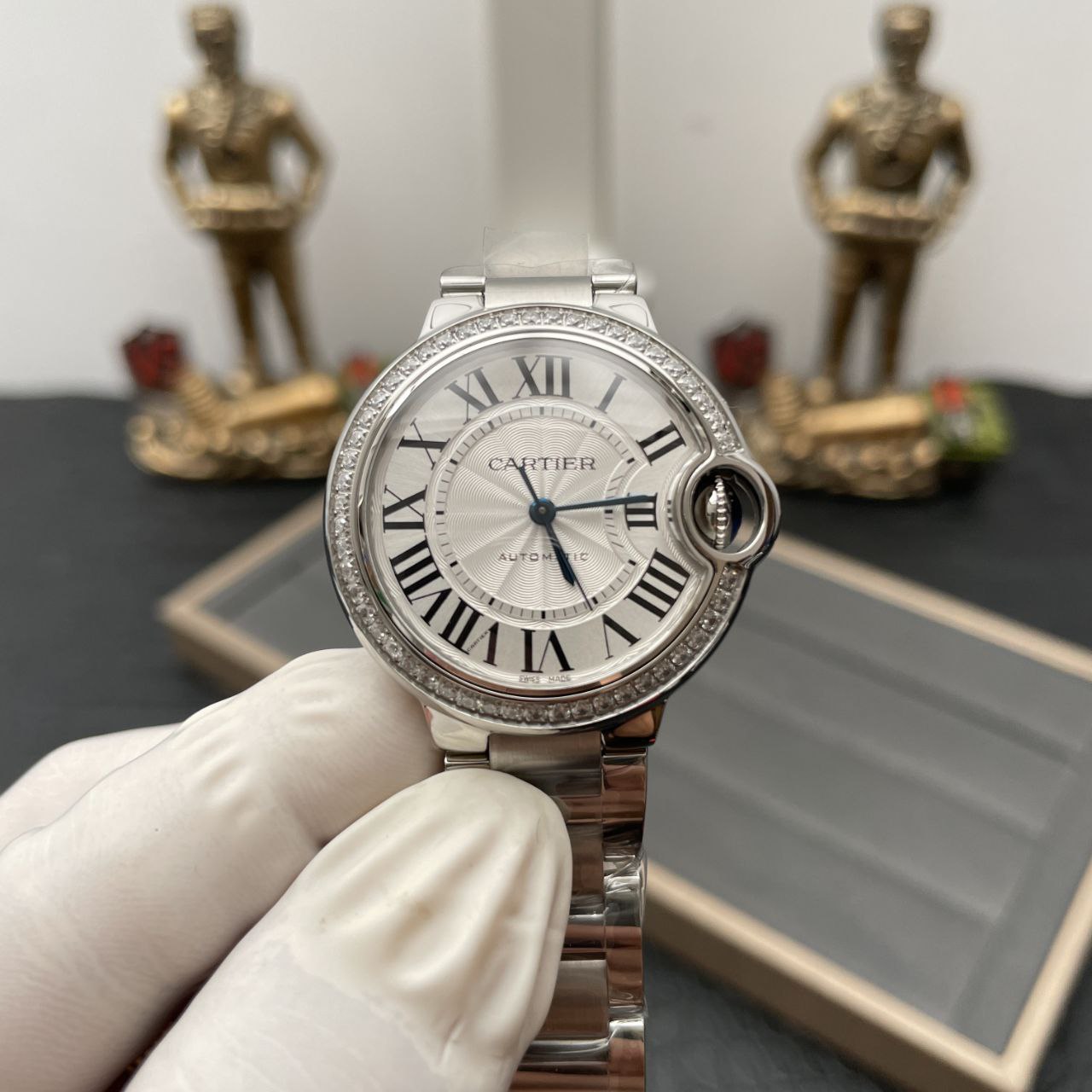 Ballon Bleu De Cartier W4BB0016 33MM 1:1 Meilleure édition AF Factory Cadran blanc