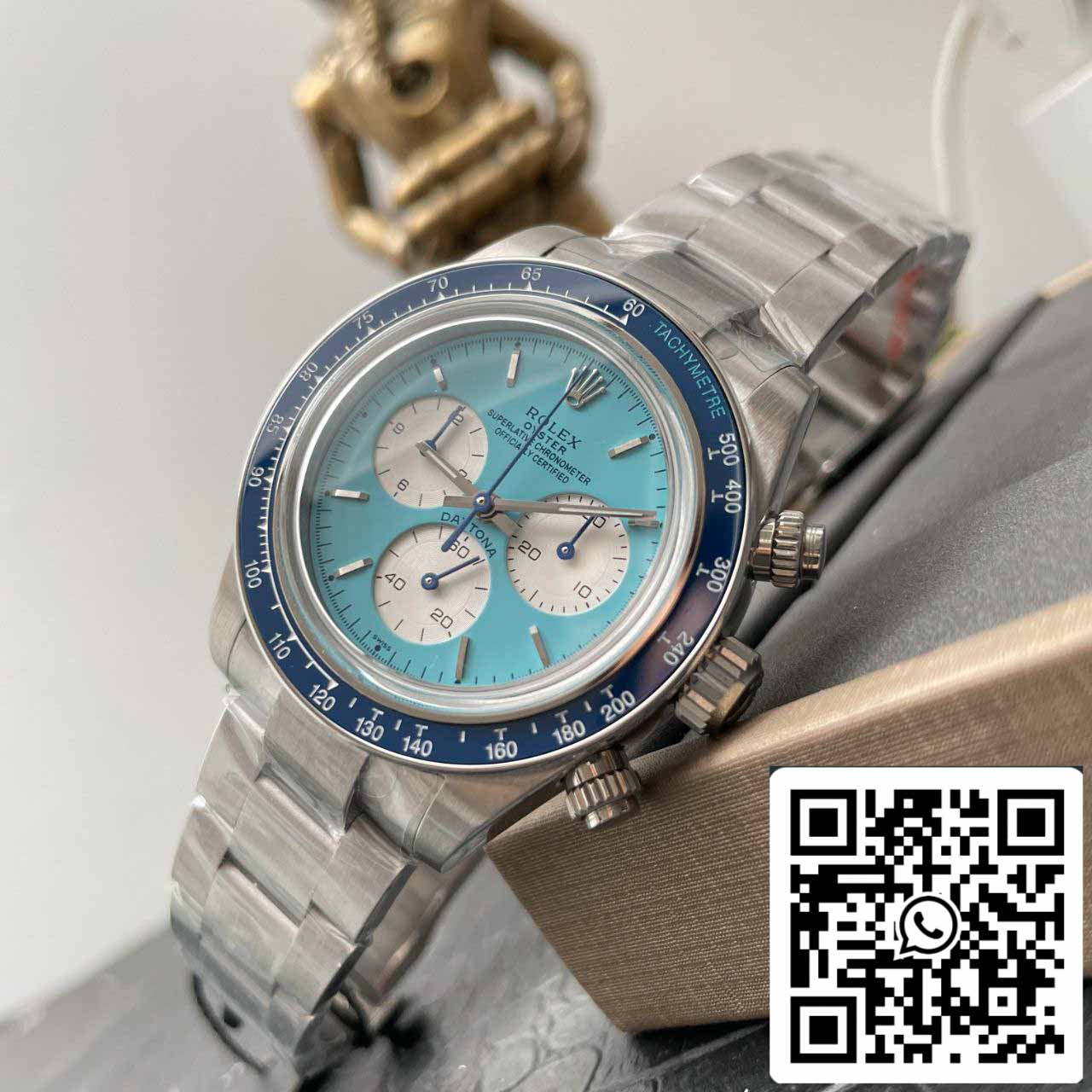 ADG【Version modifiée】Rolex Cosmograph Daytona Series Tiffany Dial 4130 Mouvement 