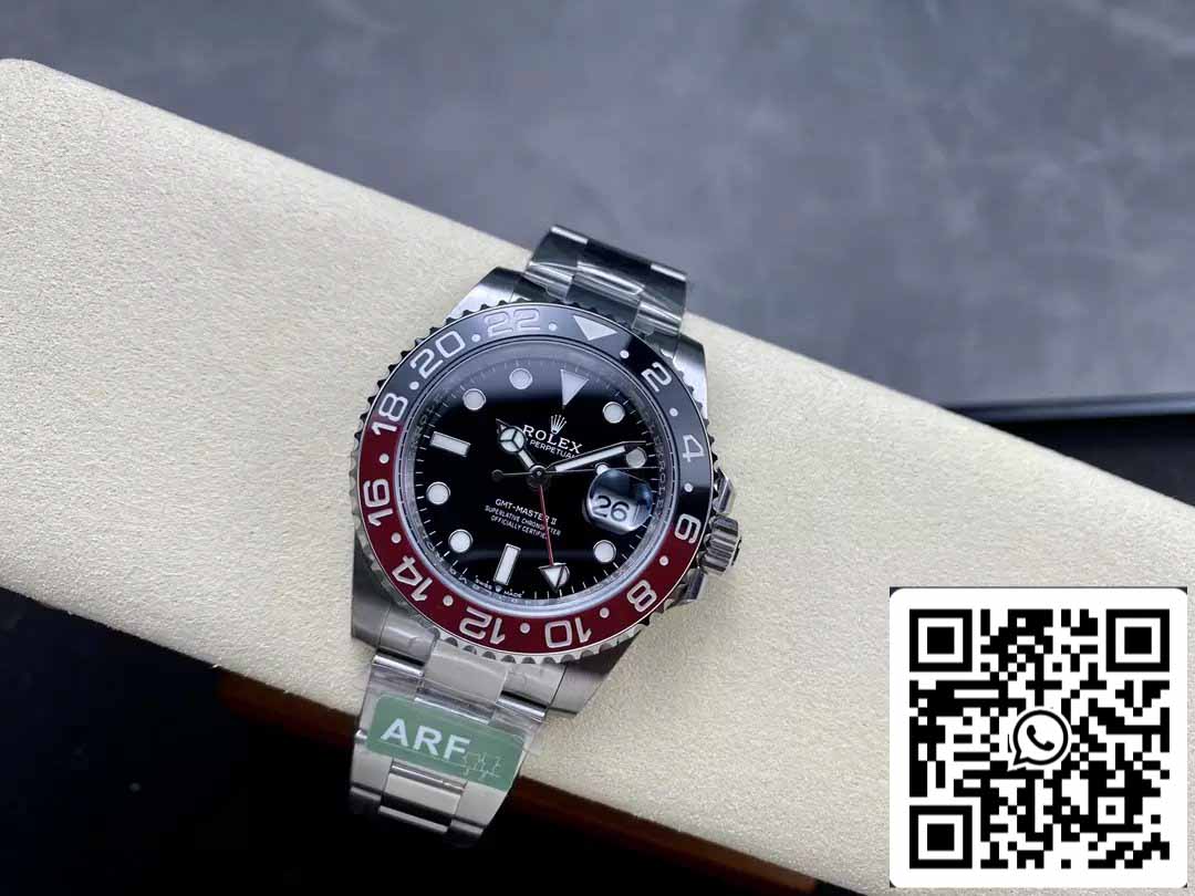 Rolex GMT Master II M126710BLRO-0001 Pepsi 1:1 Best Edition from AR Factory V4 upgrade Oyster Strap