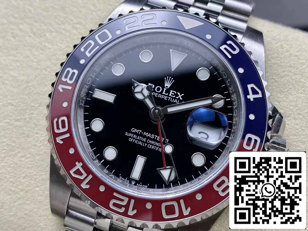 Rolex GMT Master II M126710BLRO-0001 Pepsi 1:1 Best Edition from AR Factory V4 upgrade Jubilee Strap