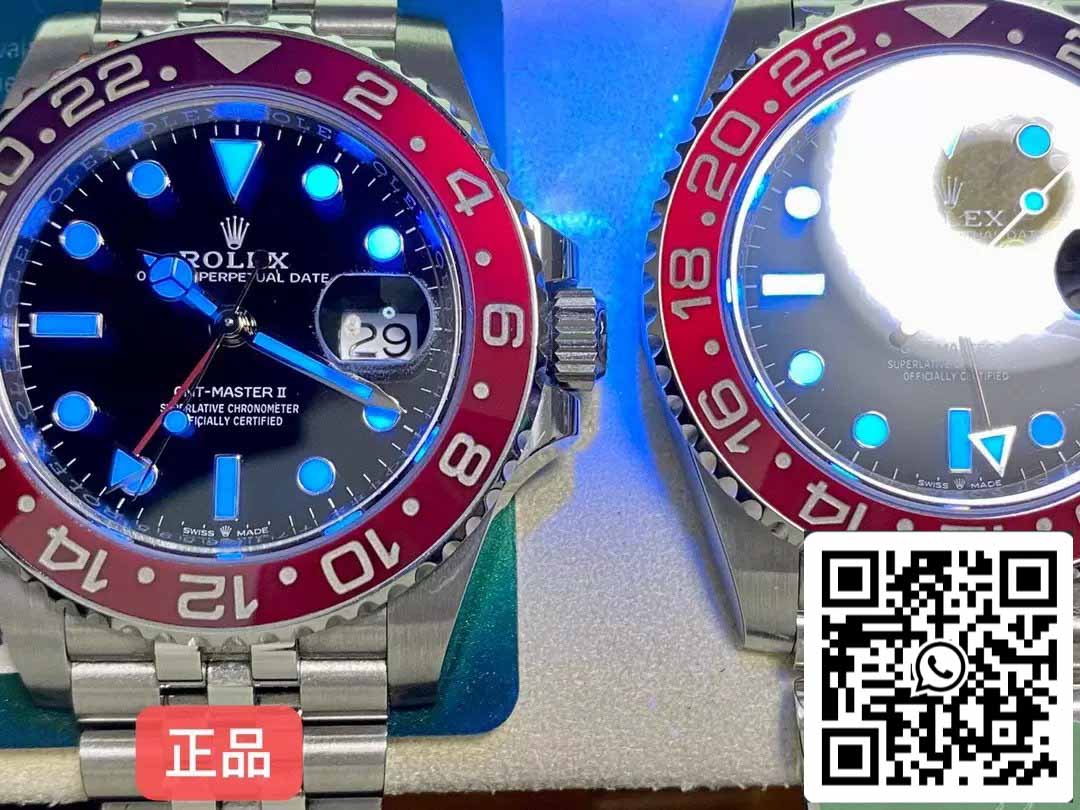 Rolex GMT Master II M126710BLRO-0001 Pepsi 1:1 Best Edition from AR Factory V4 upgrade Jubilee Strap