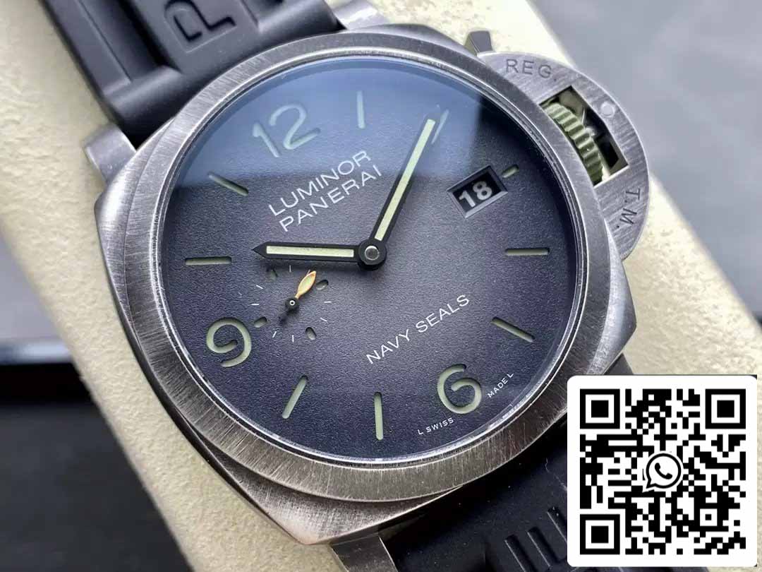 Panerai LUMINOR Marina Navy SEALs PAM01412 PAM1412 1:1 Best Edition VS Factory