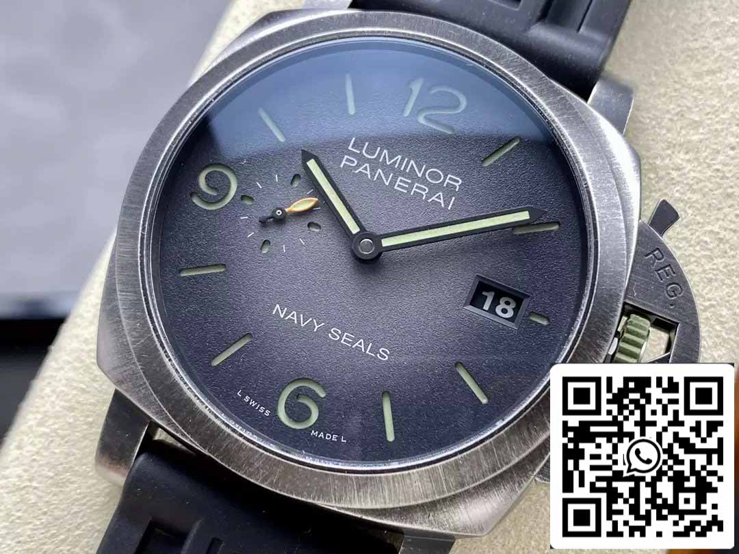 Panerai LUMINOR Marina Navy SEALs PAM01412 PAM1412 1:1 Best Edition VS Factory