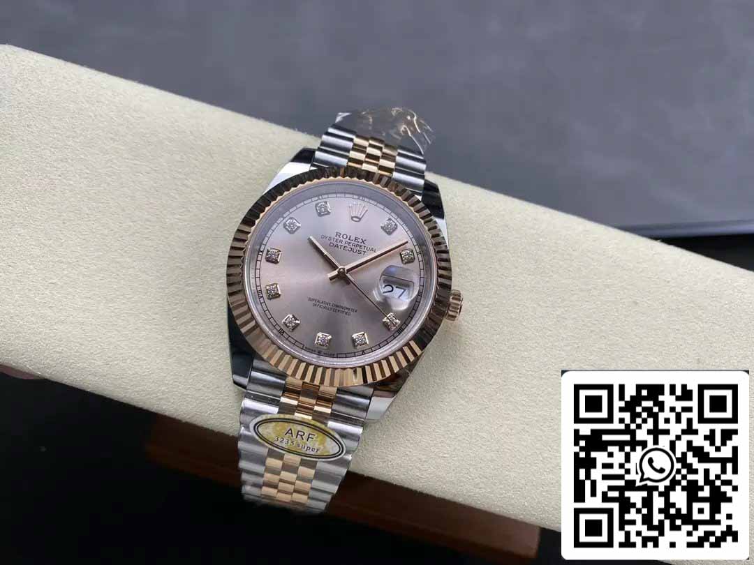 Rolex Datejust 126331-001 ARF Factory 1:1 Best Edition electroplated with 18k gold