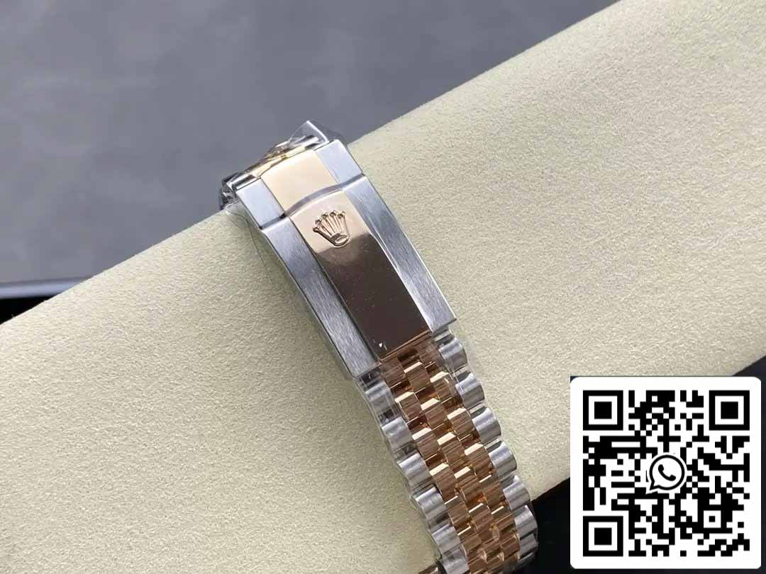 Rolex Datejust 41 126331 Wimbledon Dial Jubilee Strap ARF Factory 1:1 Best Edition electroplated with 18k gold