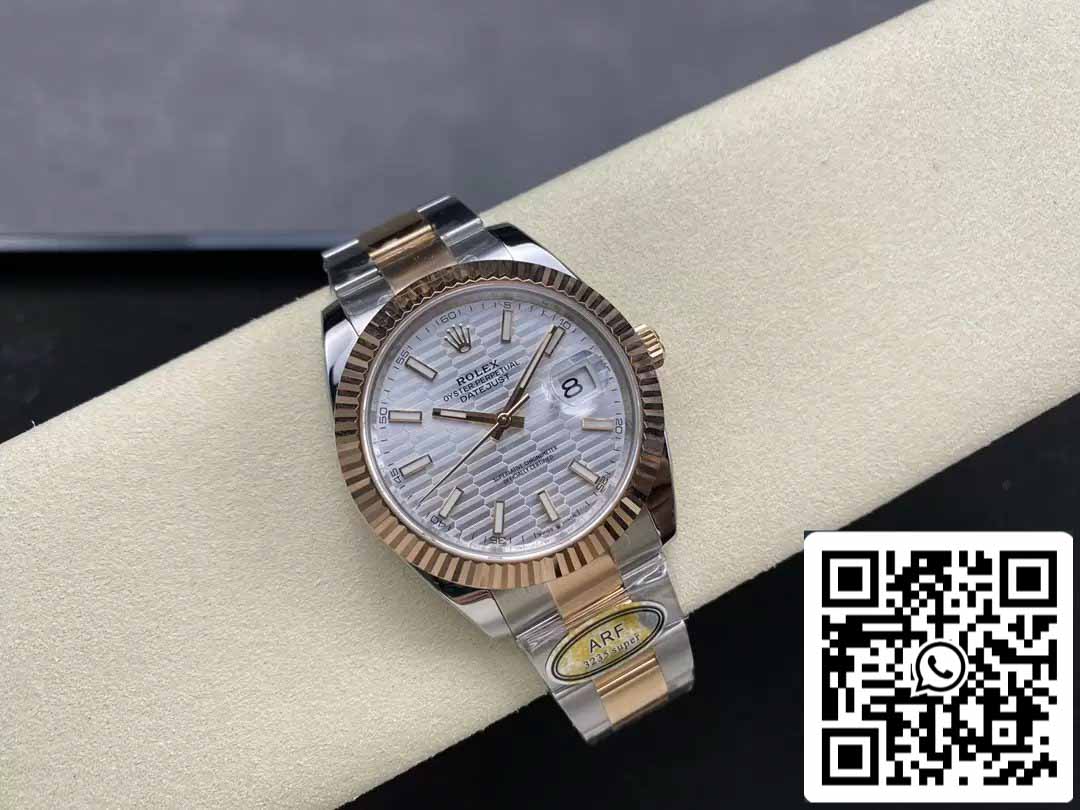 Rolex Datejust 41 126331-0017 Oyster Strap ARF Factory 1:1 Best Edition electroplated with 18k gold