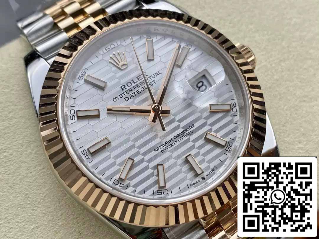 Rolex Datejust 41 126331 Jubilee Strap ARF Factory 1:1 Best Edition electroplated with 18k gold