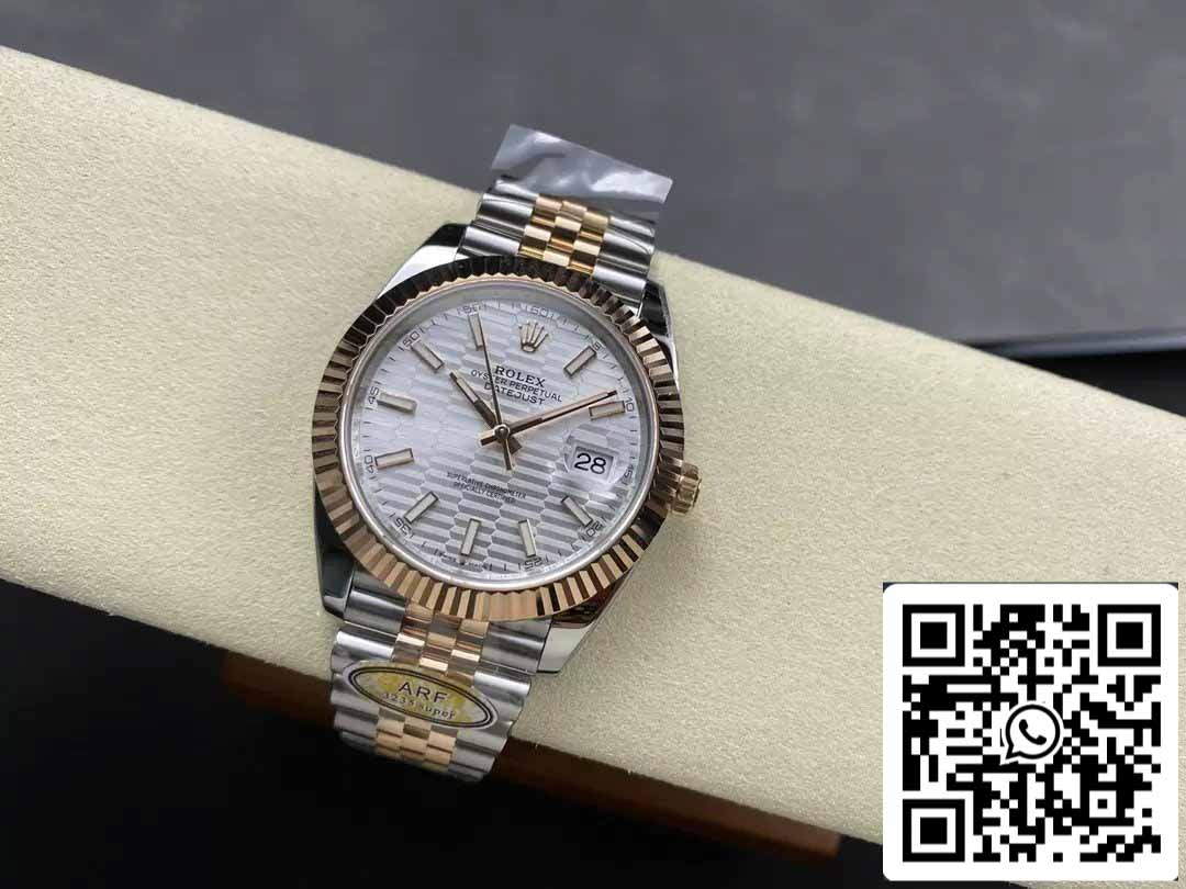 Rolex Datejust 41 126331 Jubilee Strap ARF Factory 1:1 Best Edition electroplated with 18k gold