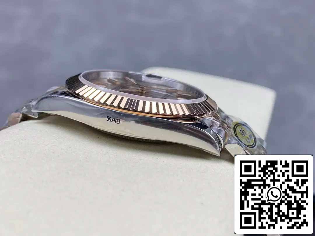 Rolex Datejust 126331-010 Jubilee Strap ARF Factory 1:1 Best Edition electroplated with 18k gold