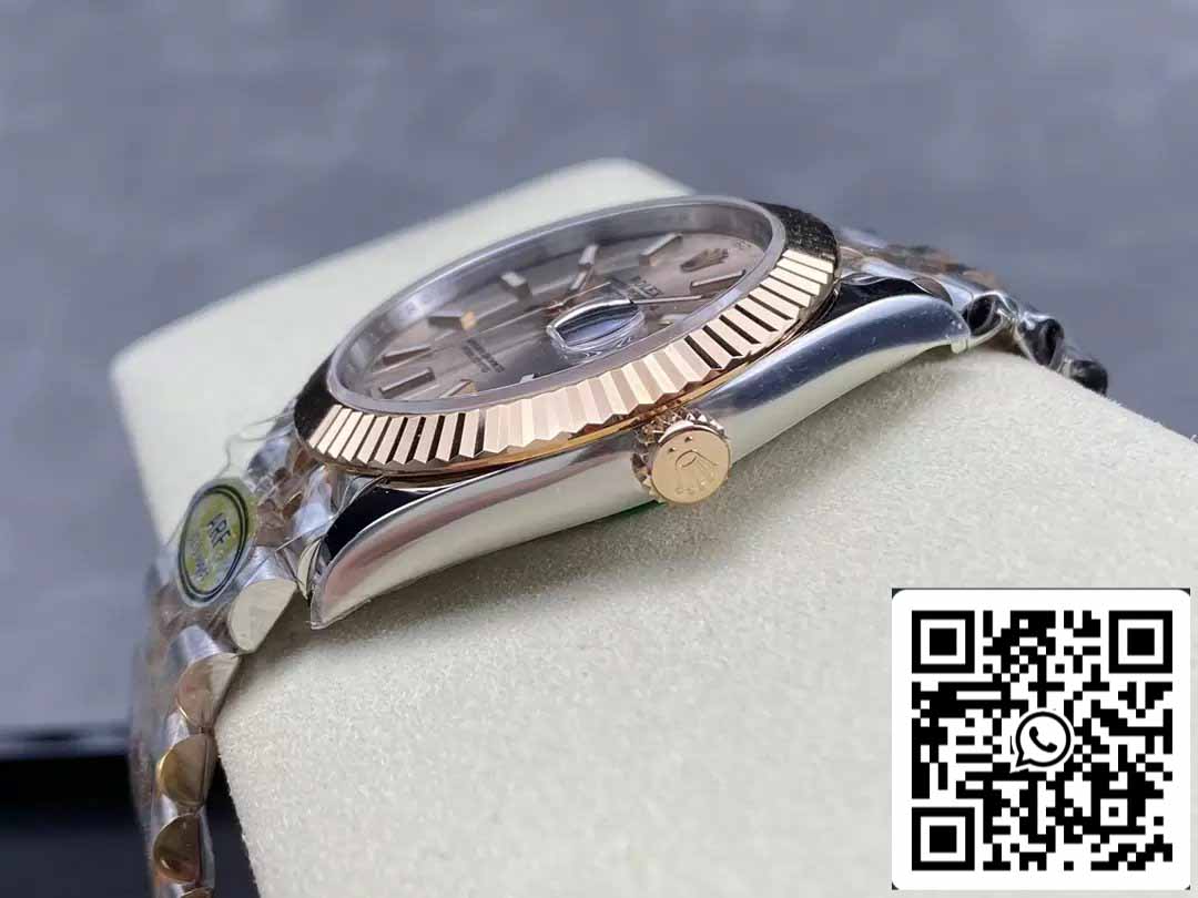 Rolex Datejust 126331-010 Jubilee Strap ARF Factory 1:1 Best Edition electroplated with 18k gold