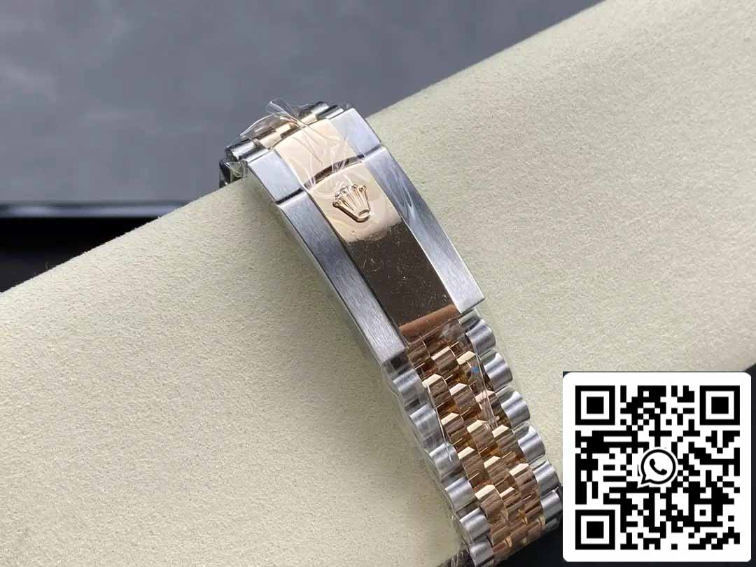 Rolex Datejust 126331-010 Jubilee Strap ARF Factory 1:1 Best Edition electroplated with 18k gold