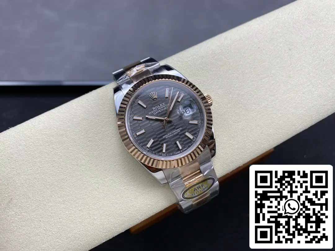 Rolex Datejust 126331-0019 Oyster Strap ARF Factory 1:1 Best Edition electroplated with 18k gold