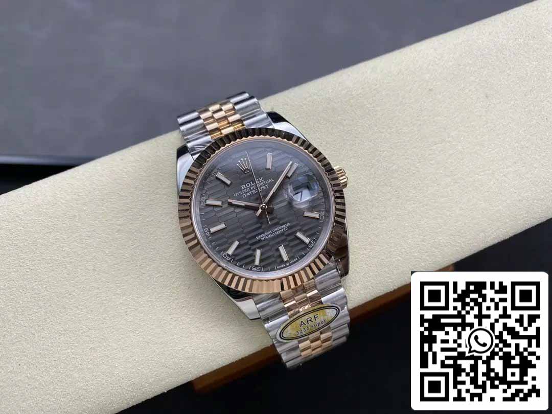 Rolex Datejust 126331-001 Jubilee Strap ARF Factory 1:1 Best Edition electroplated with 18k gold