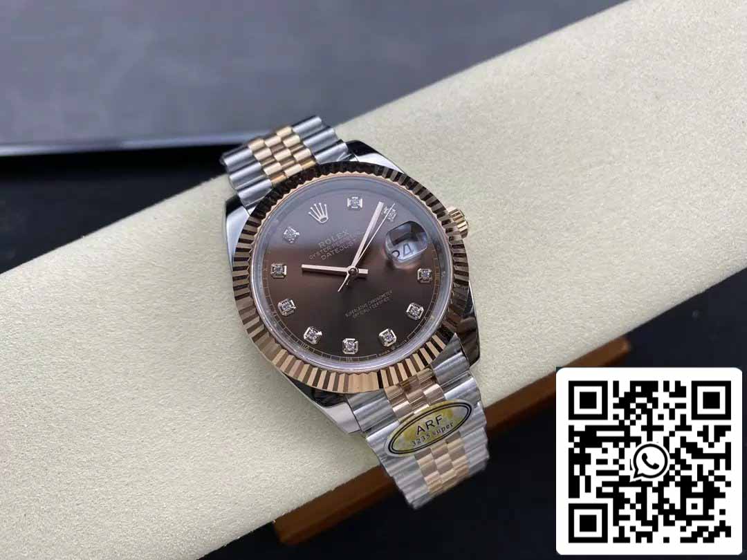 Rolex Datejust 126331-004 ARF Factory 1:1 Best Edition electroplated with 18k gold