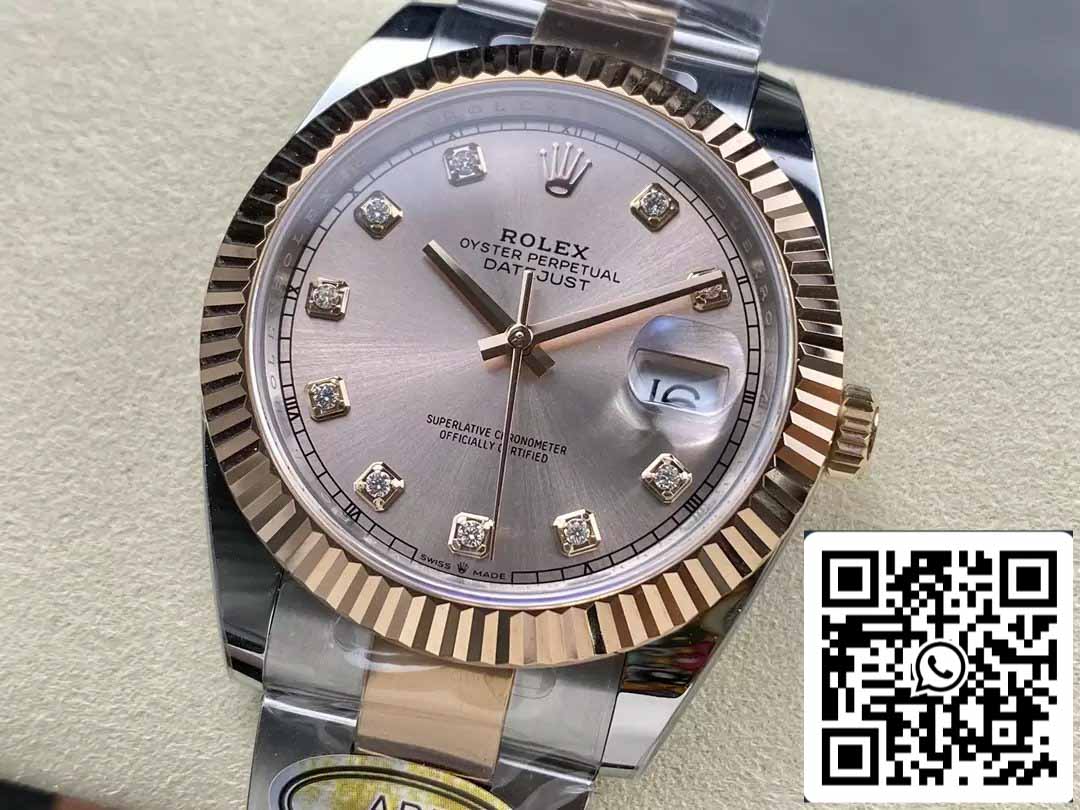 Rolex Datejust 126331-0007 ARF Factory 1:1 Best Edition electroplated with 18k gold