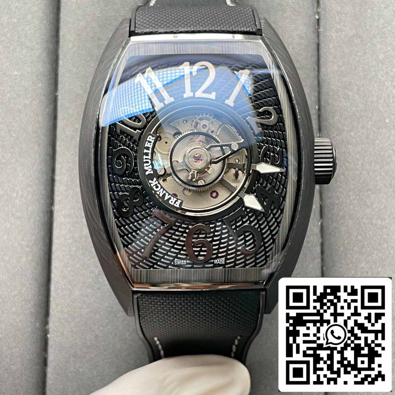 Franck Muller Grand Central Tourbillon FM CX 40T-CTR Caja de titanio negro