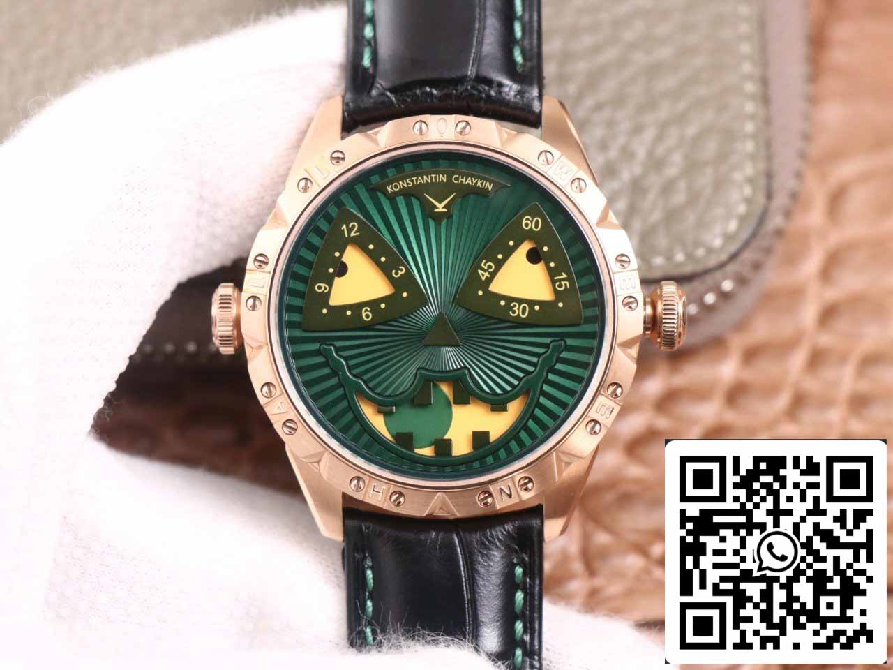 Konstantin Chaykin Joker K07 Green Halloween Black Strap 1:1 Best Edition TW Factory V3s Version