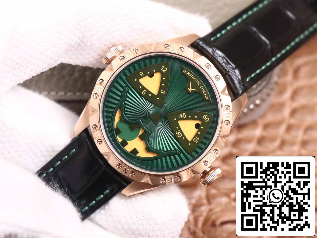 Konstantin Chaykin Joker K07 Green Halloween Black Strap 1:1 Best Edition TW Factory V3s Version