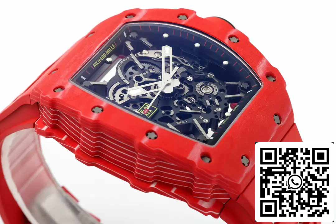 Richard Mille RM035-02 NTPT Carbon 1:1 Best Edition ZF Factory Red Demon Version