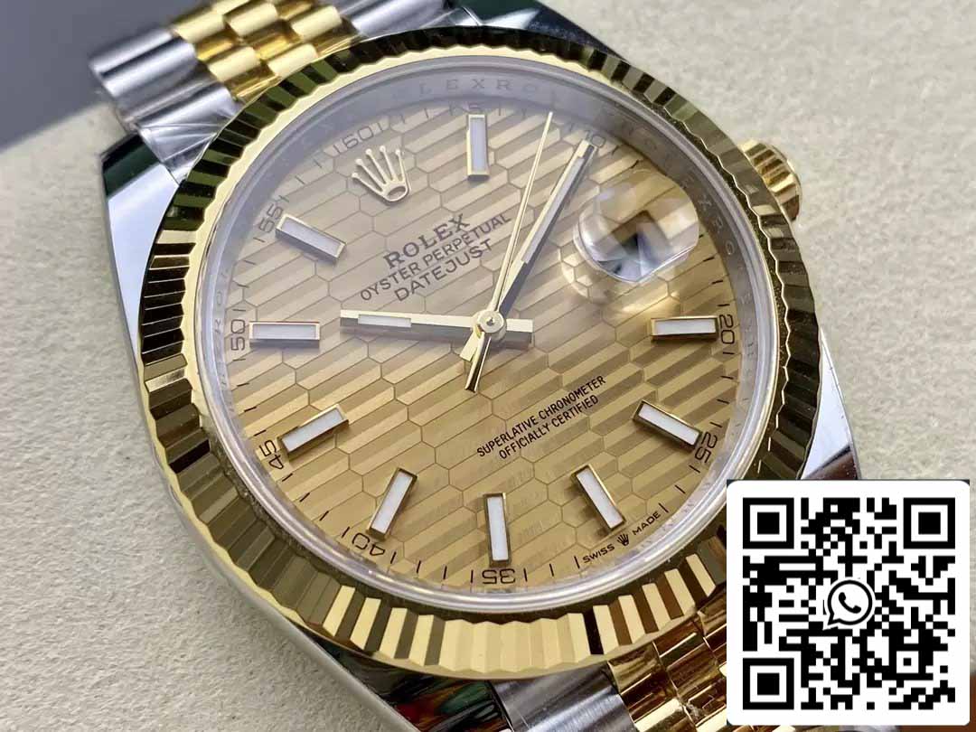 Rolex Datejust m126333-0022 ARF Factory 1:1 Best Edition electroplated with 18k gold