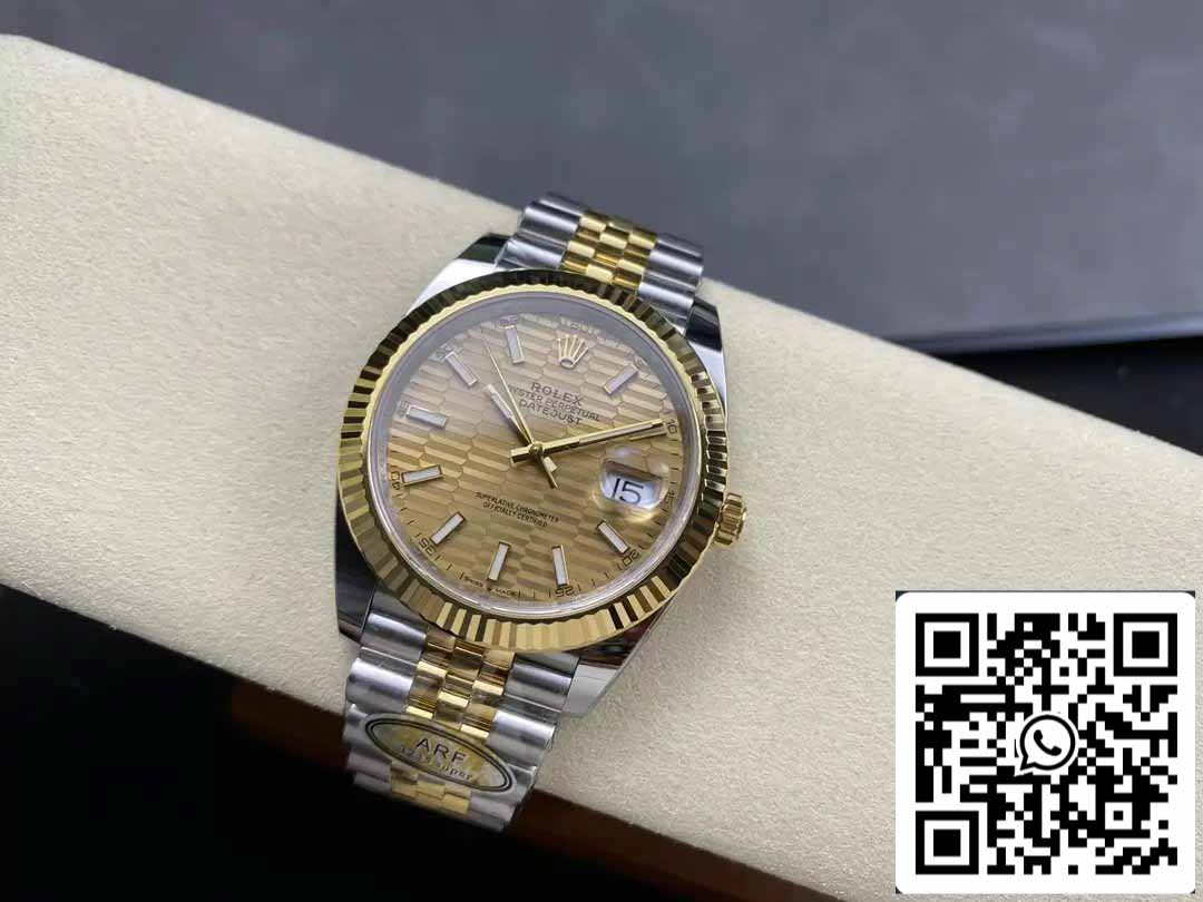 Rolex Datejust m126333-0022 ARF Factory 1:1 Best Edition electroplated with 18k gold