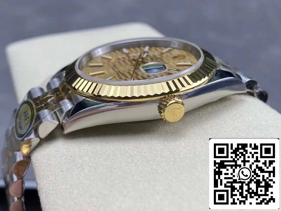 Rolex Datejust m126333-0022 ARF Factory 1:1 Best Edition electroplated with 18k gold