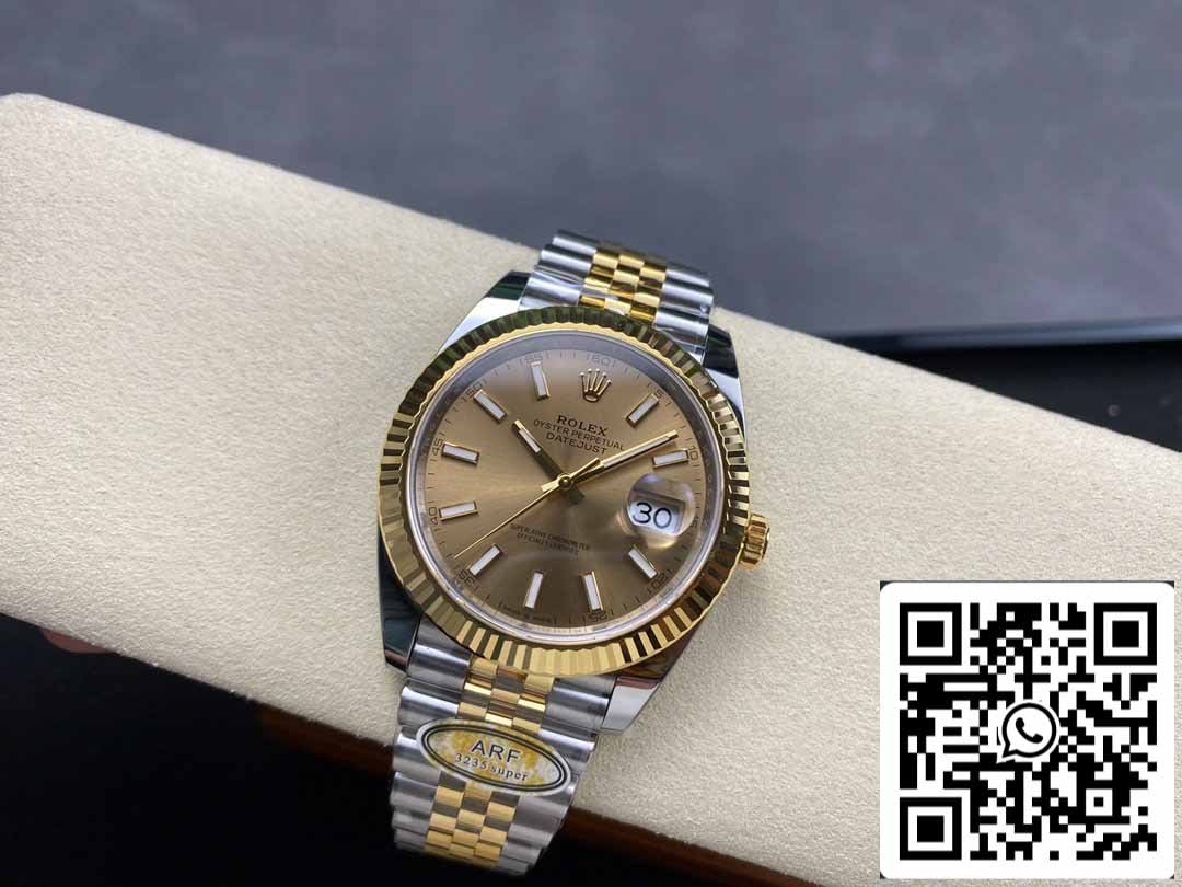 Rolex Datejust m126333-0010 ARF Factory 1:1 Best Edition electroplated with 18k gold