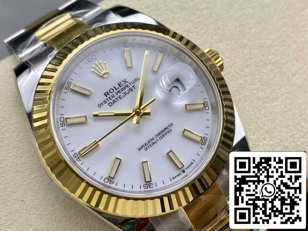 Rolex Datejust m126333-0015 Oyster Strap ARF Factory 1:1 Best Edition electroplated with 18k gold