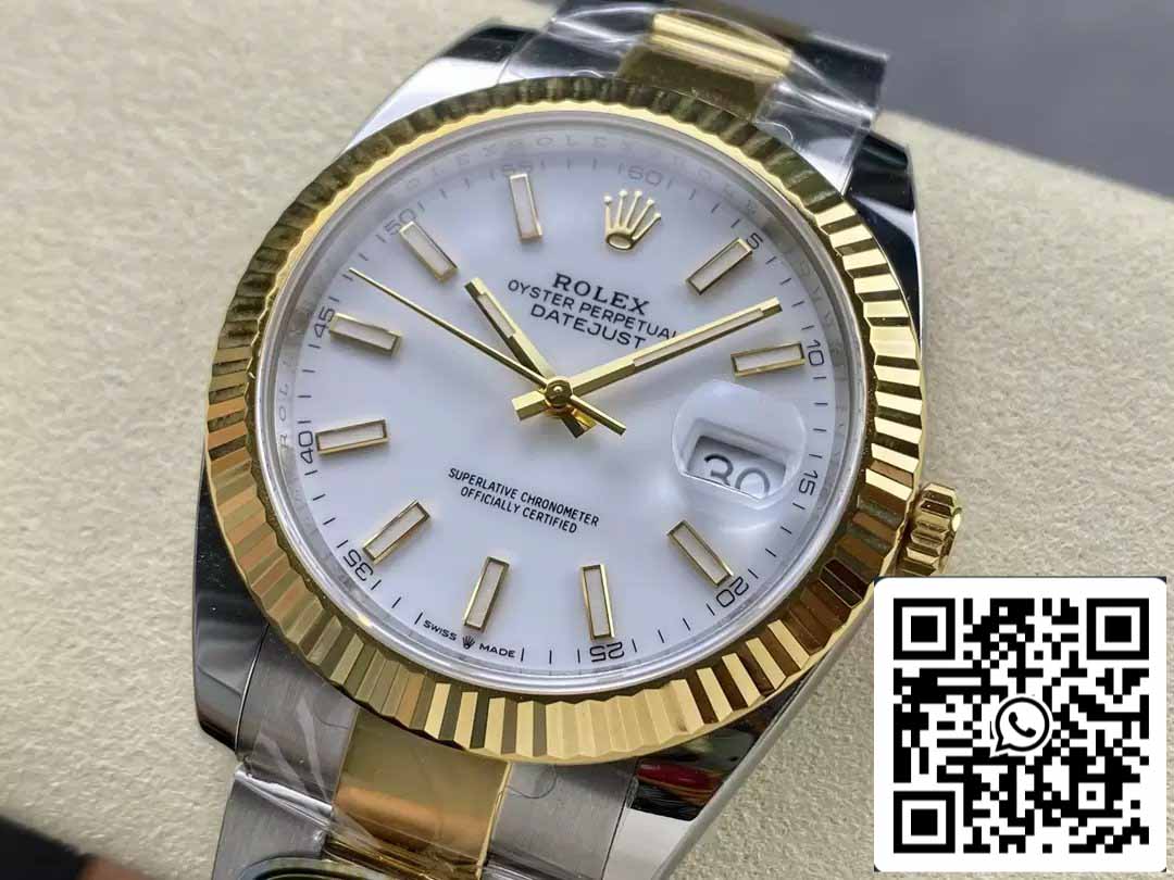 Rolex Datejust m126333-0015 Oyster Strap ARF Factory 1:1 Best Edition electroplated with 18k gold