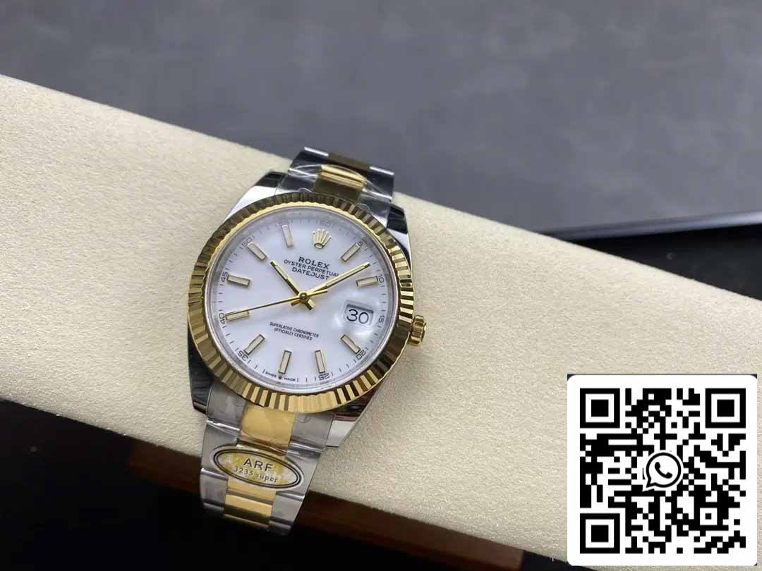 Rolex Datejust m126333-0015 Oyster Strap ARF Factory 1:1 Best Edition electroplated with 18k gold