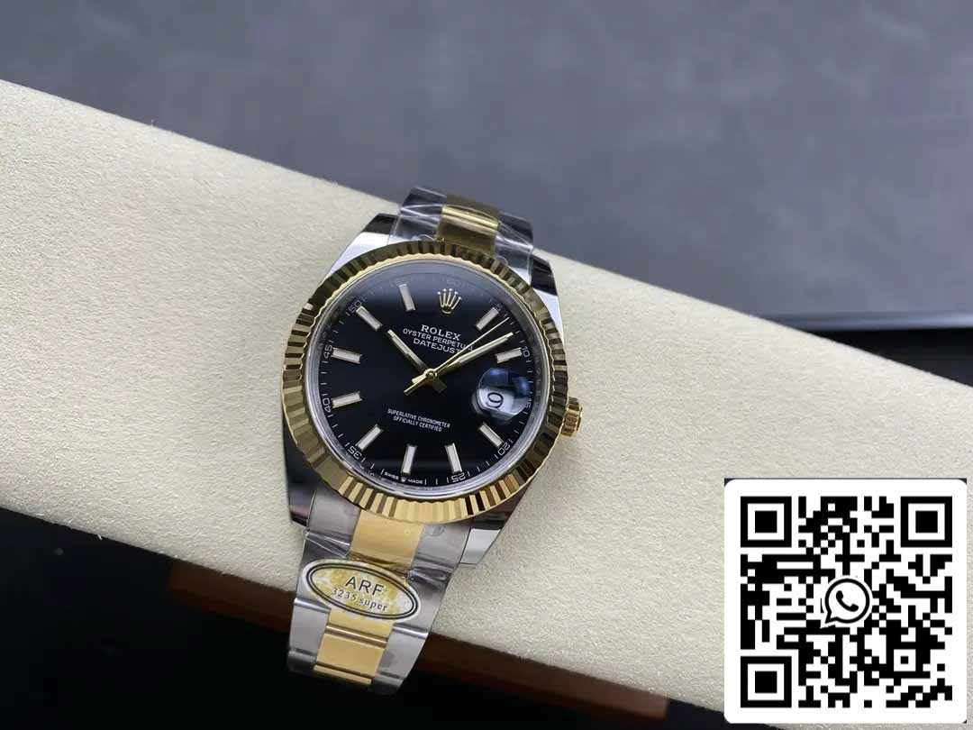 Rolex Datejust m126333-0013 Oyster Strap ARF Factory 1:1 Best Edition electroplated with 18k gold