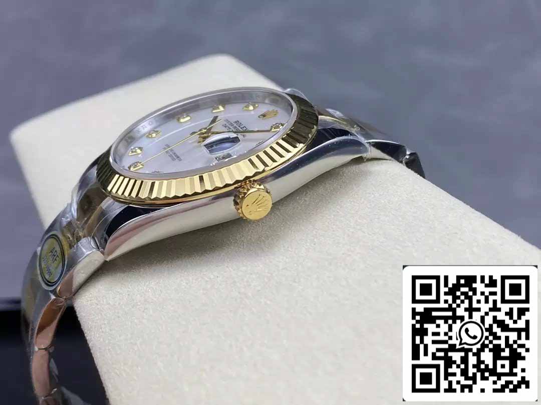 Rolex Datejust m126333-0001 Oyster Strap  ARF Factory 1:1 Best Edition electroplated with 18k gold