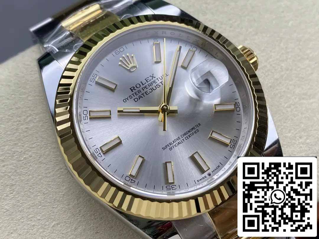 Rolex Datejust m126333-0001 Oyster Strap  ARF Factory 1:1 Best Edition electroplated with 18k gold