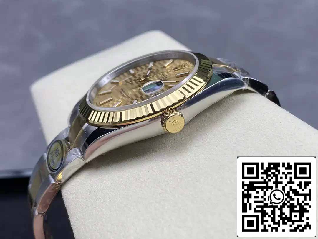 Rolex Datejust m126333-0009 Oyster Strap  ARF Factory 1:1 Best Edition electroplated with 18k gold