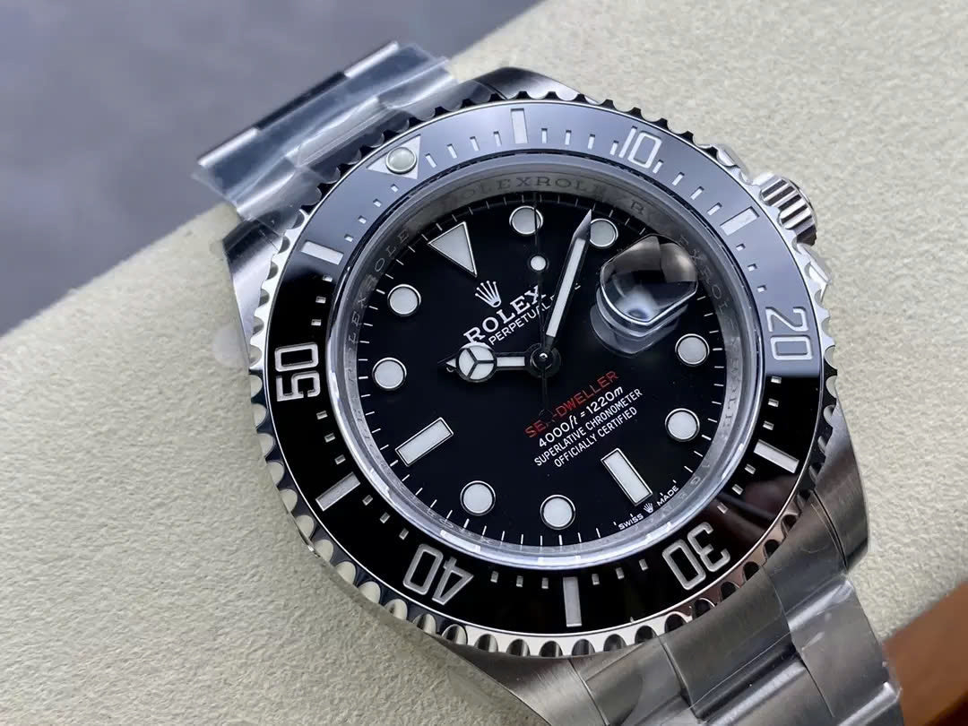 Rolex Sea-Dweller M126600-0002 1:1 Best Edition VS Factory Black Dial