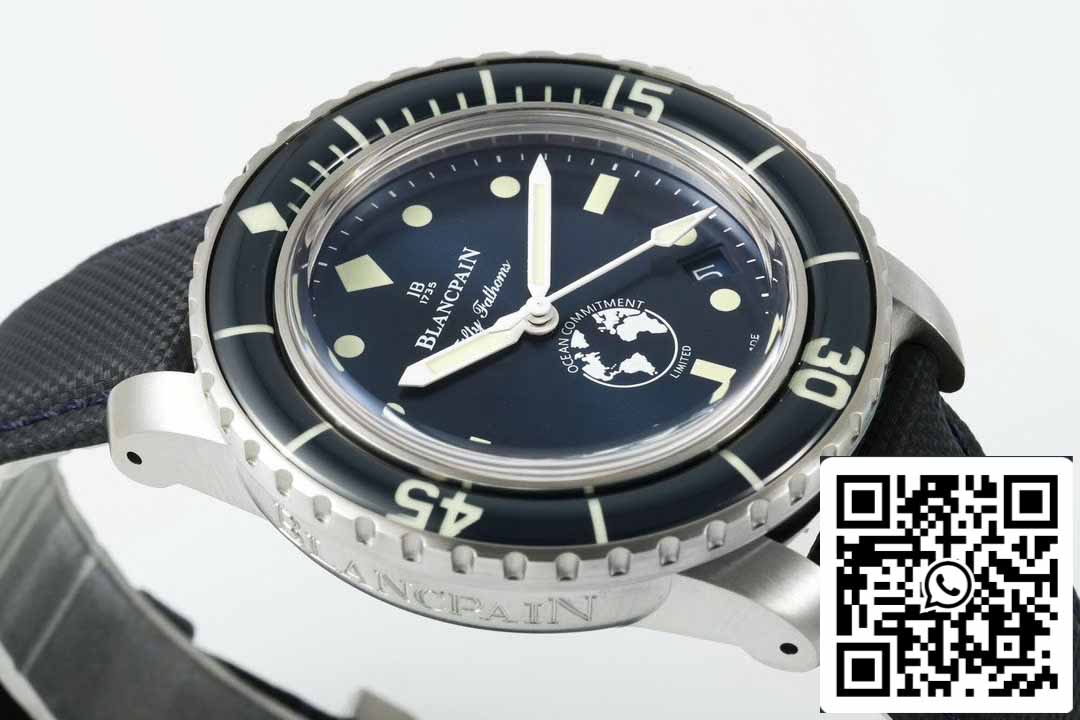 Blancpain Fifty Fathoms Ocean Commitment III 5008 11B40 NAOA 1:1 Best Edition ZF Factory