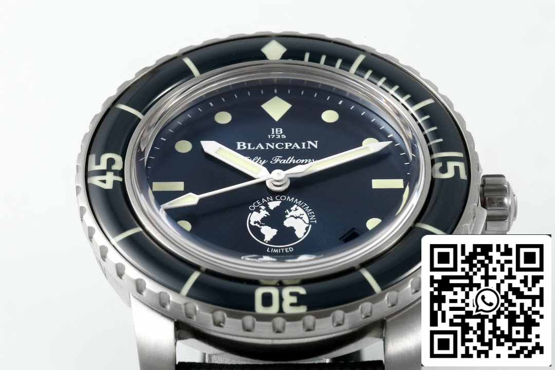 Blancpain Fifty Fathoms Ocean Commitment III 5008 11B40 NAOA 1:1 Best Edition ZF Factory