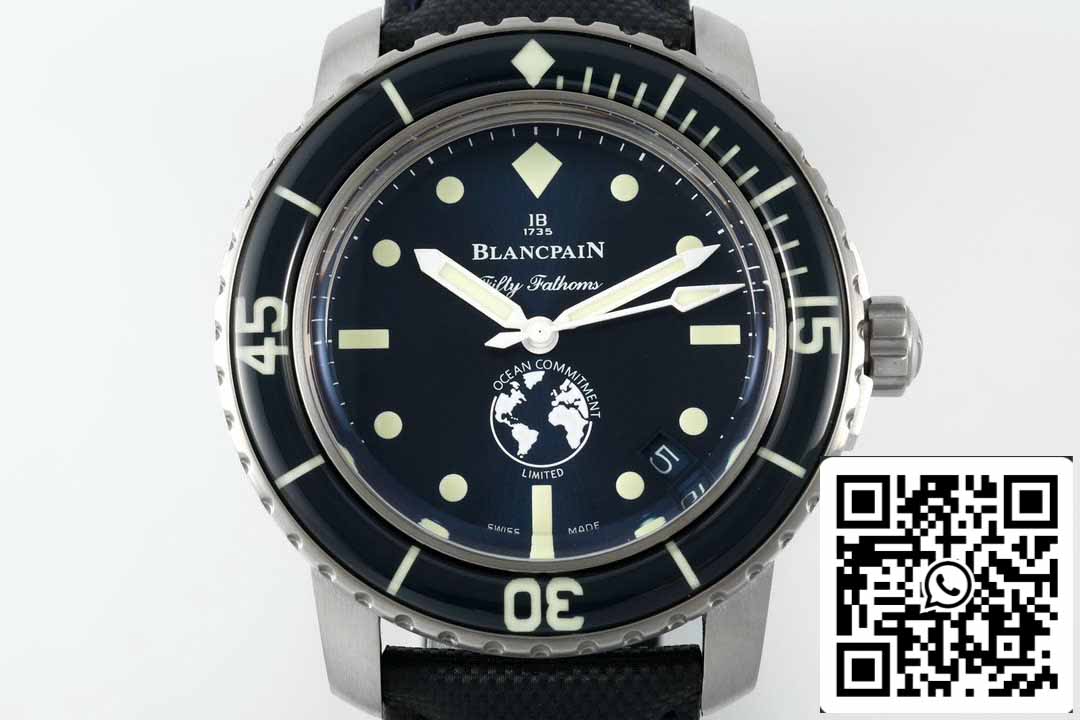 Blancpain Fifty Fathoms Ocean Commitment III 5008 11B40 NAOA 1:1 Best Edition ZF Factory