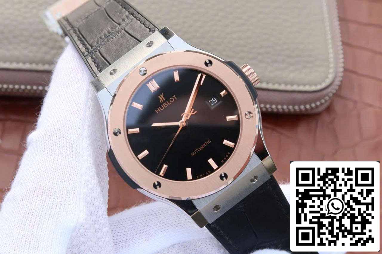 Hublot Classic Fusion 542.NO.1181.LR 1:1 Best Edition JJ Factory Black Dial